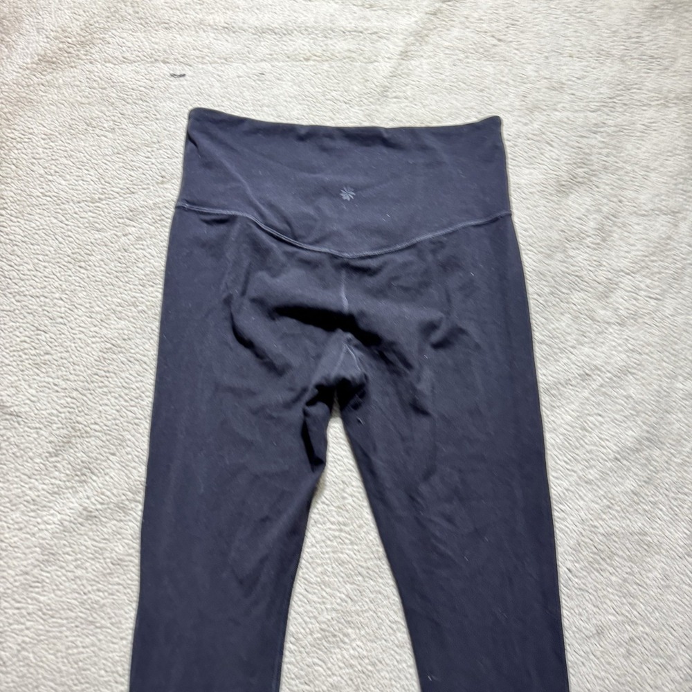 Athleta Leggings Womens Medium Ultra High Rise Elation Tight Black Stretch Ankle - Picture 8 of 12